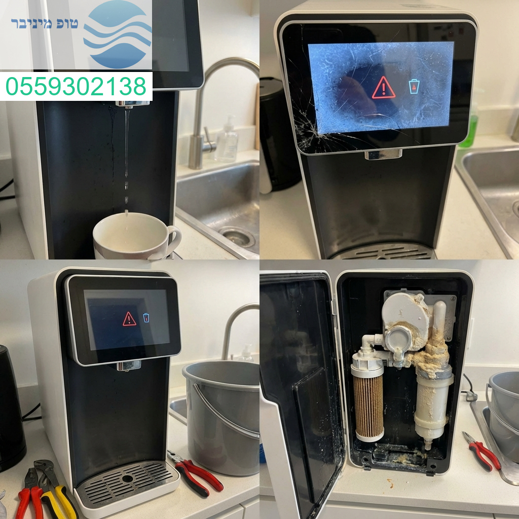 תקלות תמי 4 נפוצות מסך שבור סתימות ופילטרים פגומים מחייבים טיפול מקצועי ואיכותי