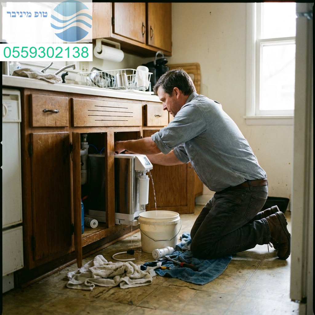 פתרונות מקצועיים לתיקון נזילות ותחזוקת מסנני מים לשירות איכותי ומי שתייה טהורים