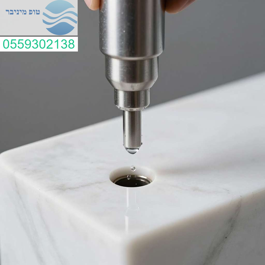דיוק ואיכות ללא פשרות בכל קידוח בשיש ובפורצלן