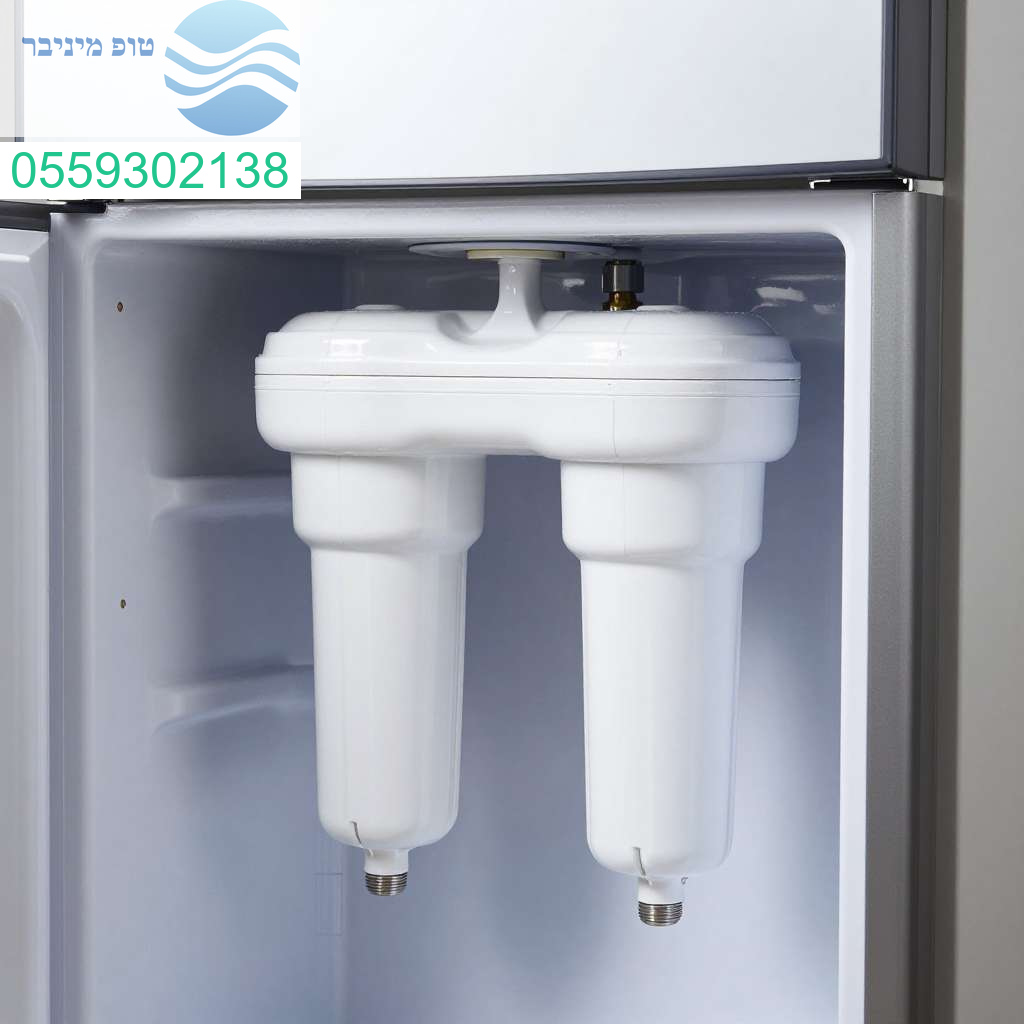 התקנה מקצועית של סנן מים חיצוני למקרר ומיניבר למים טהורים, צלולים ורעננים בכל רגע