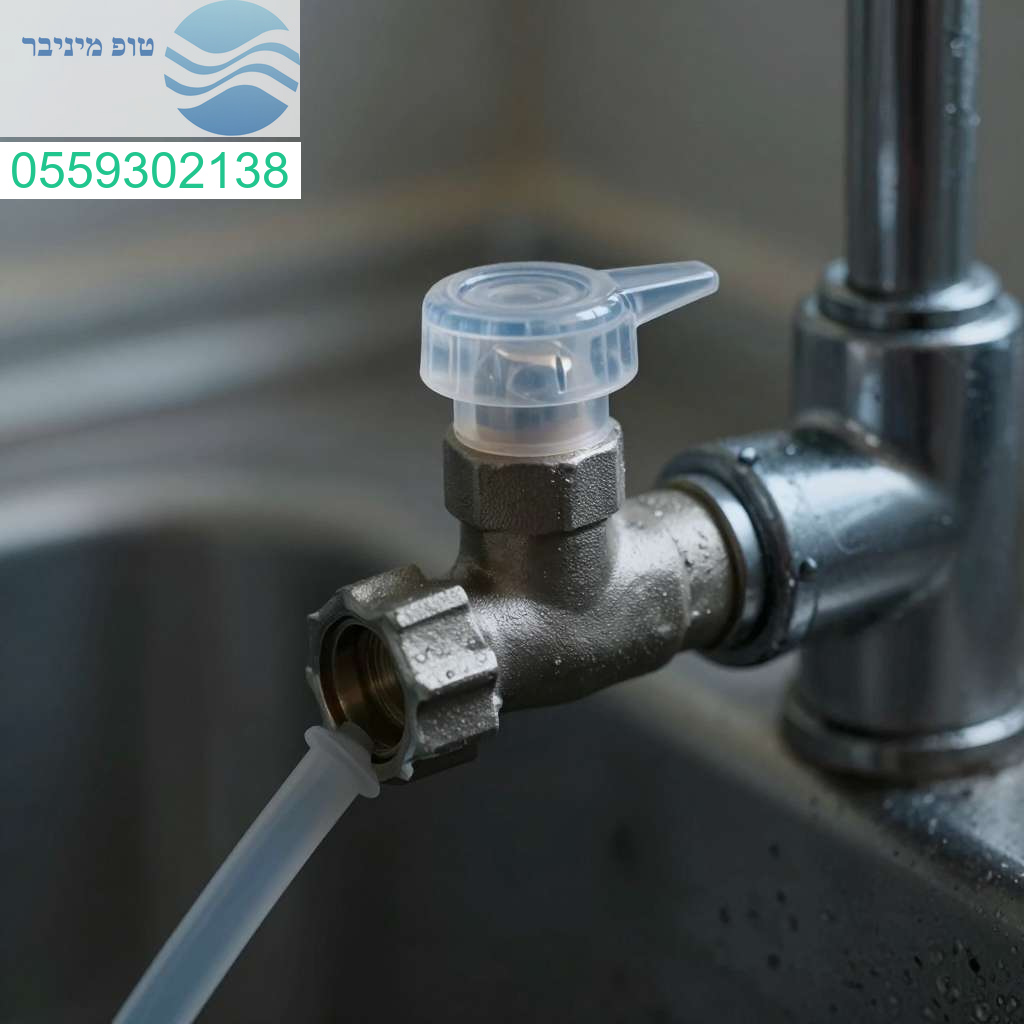 הוספת נקודת מים חדשה לברז קיים בקלות ומהירות באמצעות מחבר פיצול מקצועי
