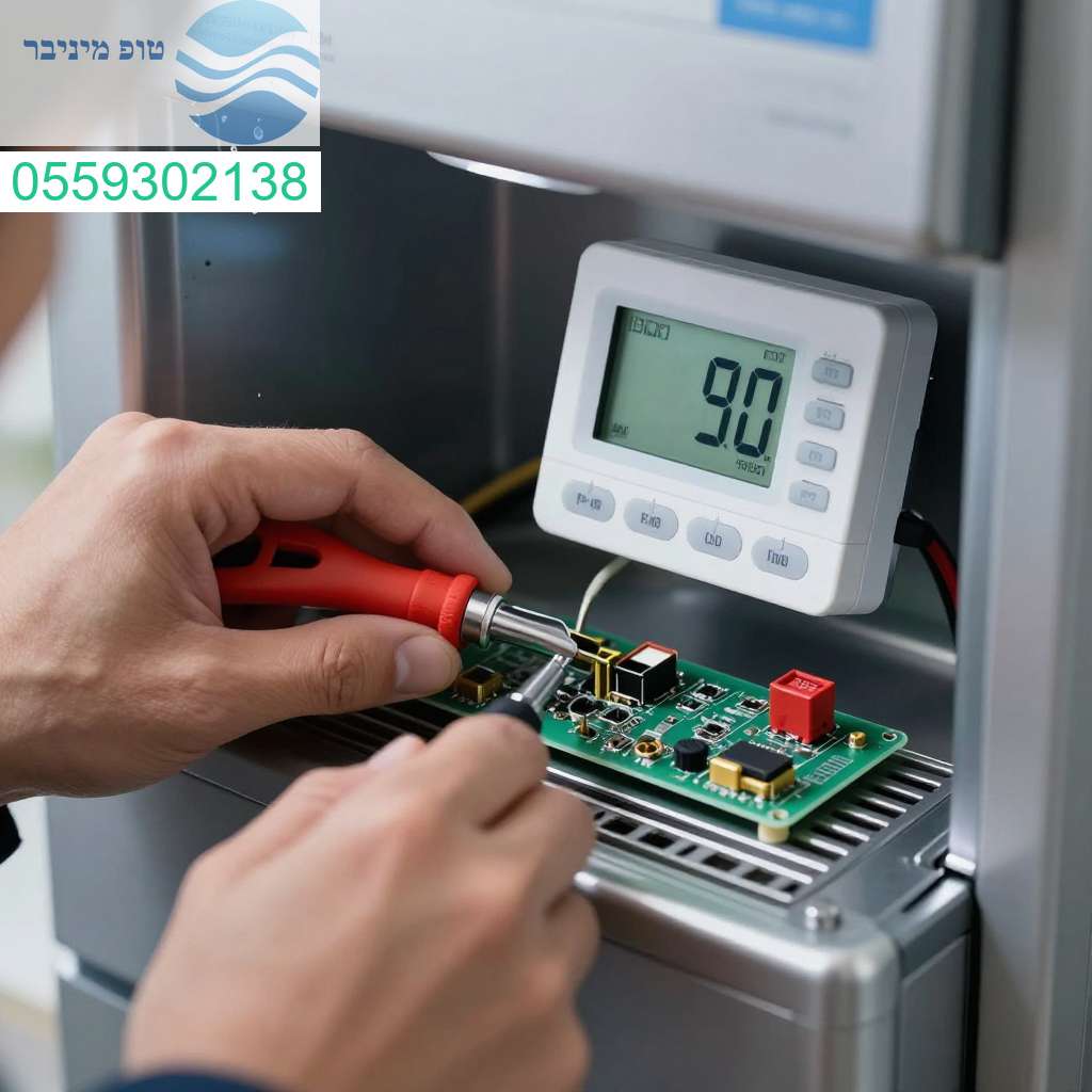 תיקון והחלפת תרמוסטט בבר מים דיגיטלי לשמירה על טמפרטורה מדויקת ושירות מקצועי מהיר