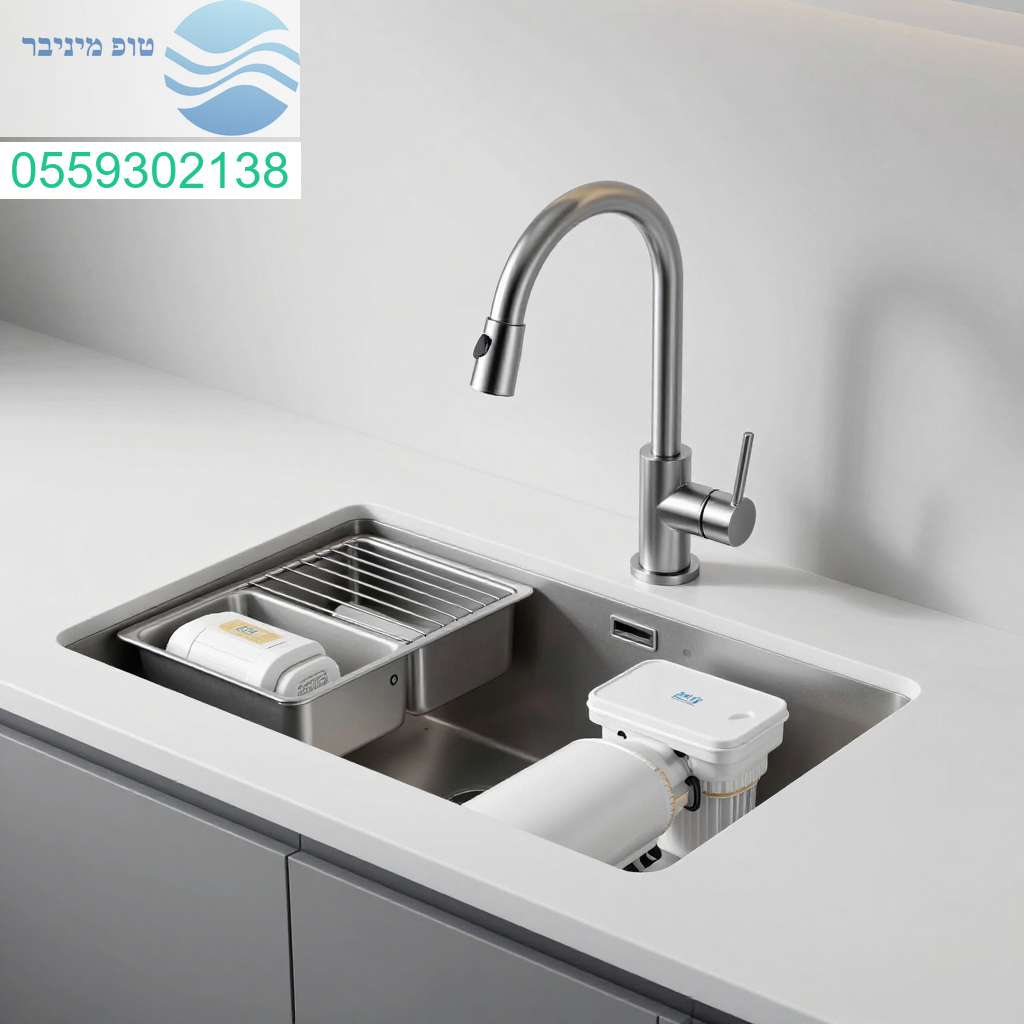 מערכת סינון מים תת כיורית יוקרתית وברז מעוצב למטבח המודרני והמושלם שלכם